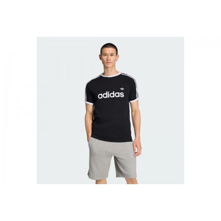 Adidas Originals 3-Stripes Slim Ringer  T-Shirt Ανδρικό 