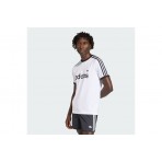 Adidas Originals 3-Stripes Slim Ringer T-Shirt Ανδρικό (KF0418)