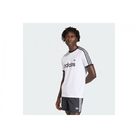 Adidas Originals 3-Stripes Slim Ringer T-Shirt Ανδρικό 