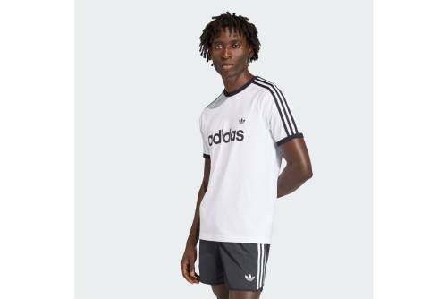 Adidas Originals 3-Stripes Slim Ringer T-Shirt Ανδρικό (KF0418)
