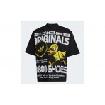 Adidas Originals Duck Graphic Ανδρικό Κοντομάνικο T-Shirt Μαύρο
