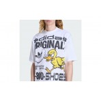 Adidas Originals Duck Graphic Ανδρικό Κοντομάνικο T-Shirt Λευκό