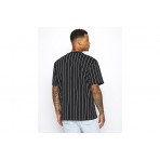 Karl Kani Small Signature Pinstripe T-Shirt Ανδρικό (KKMQ32063 BLACK)