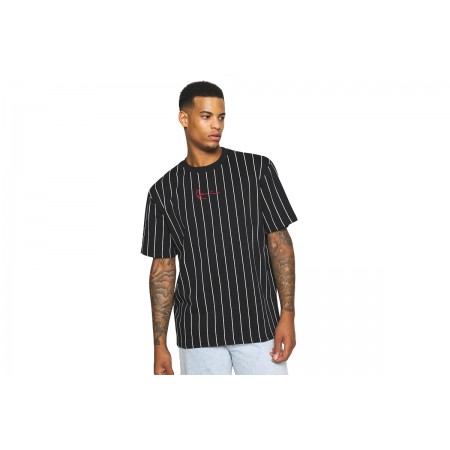 Karl Kani Small Signature Pinstripe T-Shirt Ανδρικό 