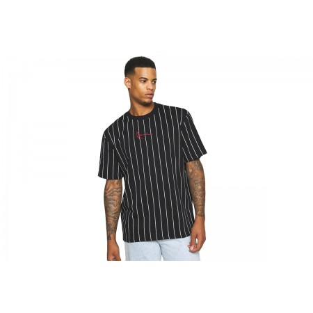 Karl Kani Small Signature Pinstripe Tee T-Shirt Ανδρικό 