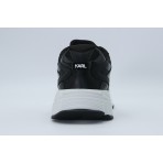 Karl Lagerfeld Orion Sidetrim Mix Ανδρικά Sneakers Μαύρα, Λευκά