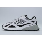 Karl Lagerfeld Orion Sidetrim Mix Ανδρικά Sneakers Λευκά, Μαύρα
