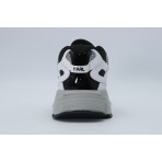 Karl Lagerfeld Orion Sidetrim Mix Ανδρικά Sneakers Λευκά, Μαύρα