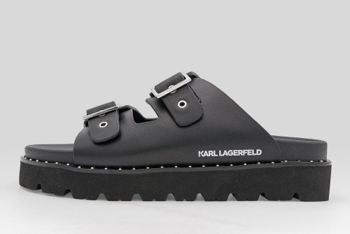 Karl Lagerfeld Kaia Double Buckle Σανδάλια (KL81506 000)