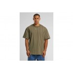 Karl Kani Small Signature Essential Pinstripe Ανδρικό Κοντομάνικο T-Shirt