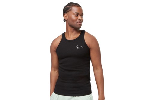 Karl Kani Chest Signature Essential Μπλούζα Αμάνικη Ανδρική (KM-TK021-001-01)