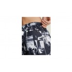 Calvin Klein Short Drawstring Print Ανδρικό Μαγιό Μαύρο, Λευκό, Γκρι