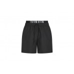 Calvin Klein Medium Double Ανδρικό Μαγιό Σορτς Μαύρο