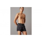 Calvin Klein Monogram Drawstring-Print Ανδρικό Μαγιό Σορτς