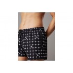 Calvin Klein Monogram Drawstring-Print Ανδρικό Μαγιό Σορτς