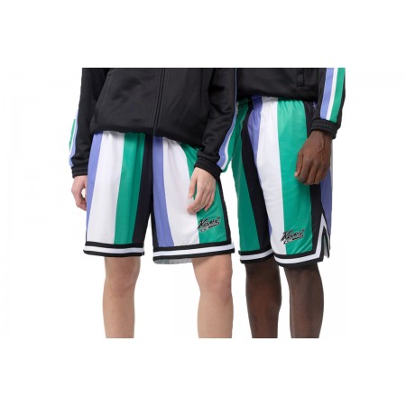 Karl Kani Varsity Striped Mesh Shorts Βερμούδα Αθλητική Ανδρική 