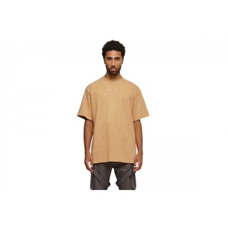 Karl Kani Small Signature Distressed Heavy Jersey T-Shirt Ανδρικό 