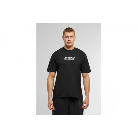 Karl Kani Originator Print Ανδρικό Κοντομάνικο T-Shirt Μαύρο