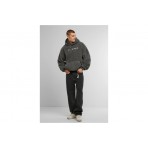 Karl Kani Silver Teddy Ανδρικό Φούτερ με Κουκούλα Γκρι Σκούρο