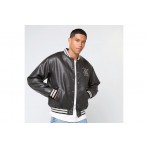Karl Kani Western Pu Leather College Μπουφάν Δερματίνη Ανδρικό (KM253-049-1)