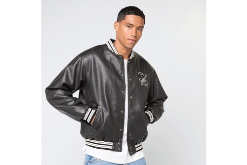 Karl Kani Western Pu Leather College Μπουφάν Δερματίνη Ανδρικό (KM253-049-1)