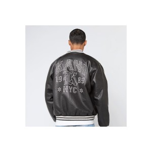 Karl Kani Western Pu Leather College Μπουφάν Δερματίνη Ανδρικό (KM253-049-1)