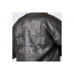 Karl Kani Western Pu Leather College Μπουφάν Δερματίνη Ανδρικό (KM253-049-1)