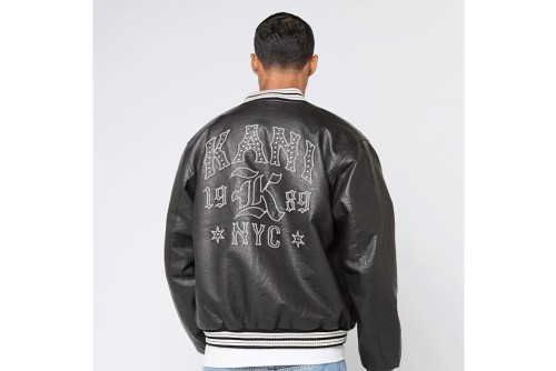 Karl Kani Western Pu Leather College Μπουφάν Δερματίνη Ανδρικό (KM253-049-1)