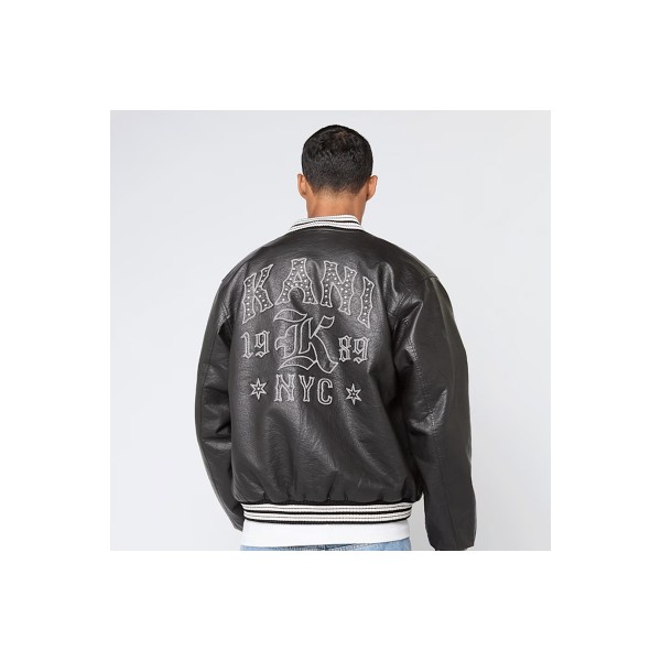 Karl Kani Western Pu Leather College Μπουφάν Δερματίνη Ανδρικό (KM253-049-1)