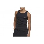 Karl Kani Signature Rib Ανδρική Αμάνικη Μπλούζα Μαύρη