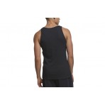 Karl Kani Signature Rib Ανδρική Αμάνικη Μπλούζα Μαύρη