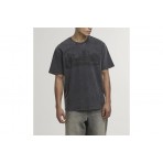 Karl Kani Signature Skyline Washed Boxy Print Ανδρικό Κοντομάνικο T-Shirt Ανθρακί