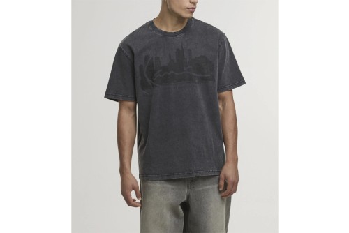 Karl Kani Signature Skyline Washed Boxy Print T-Shirt Ανδρικό (KM261-003-1)