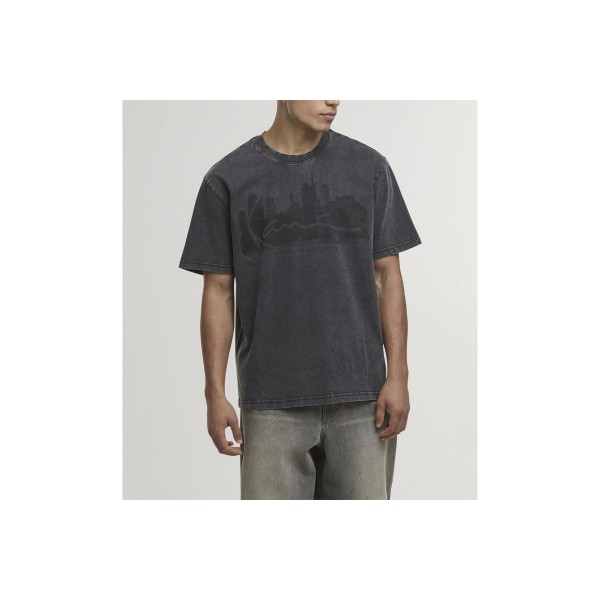 Karl Kani Signature Skyline Washed Boxy Print T-Shirt Ανδρικό (KM261-003-1)