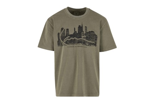 Karl Kani Signature Skyline Washed Boxy Print T-Shirt Ανδρικό (KM261-003-2)