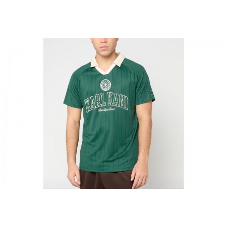 Karl Kani Heritage Pinstripe Soccer Jersey T-Shirt Ανδρικό 