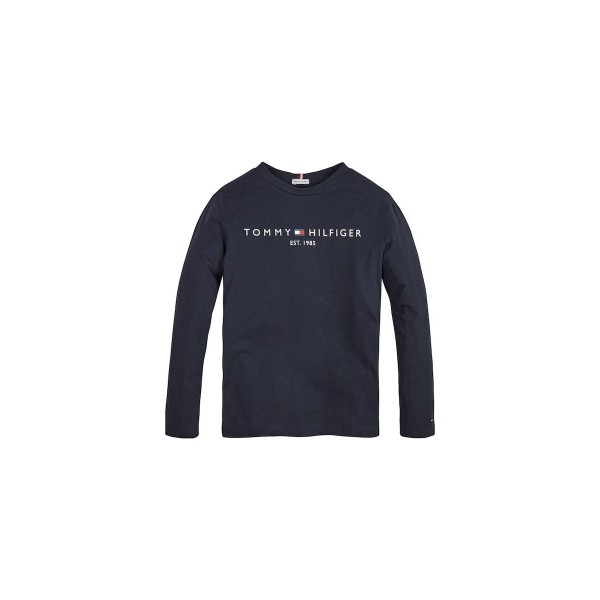 Tommy Jeans U Essential Tee L-S Μπλούζα Με Λαιμόκοψη 