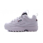 Fila Heritage Disruptor II Παιδικά Sneakers Λευκά