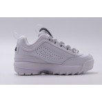 Fila Heritage Disruptor II Παιδικά Sneakers Λευκά