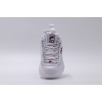 Fila Heritage Disruptor II Παιδικά Sneakers Λευκά