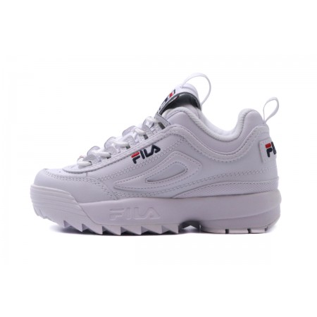 Fila Heritage Disruptor II Παιδικά Sneakers Λευκά