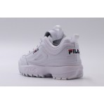 Fila Heritage Disruptor II Παιδικά Sneakers Λευκά