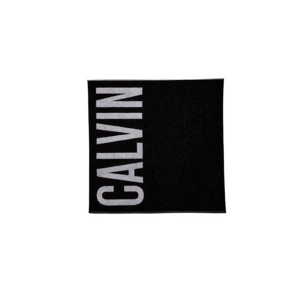 Calvin Klein Unisex Πετσέτα Θαλάσσης Μαύρη (KU0KU00122 BEH)