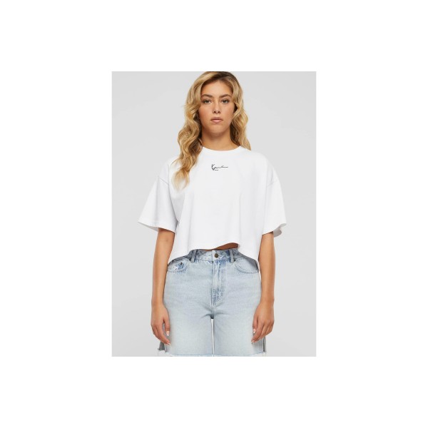 Karl Kani Small Signature Esse  Crop Top Κοντομάνικο Γυναικείο (KW-TE051-002-01)