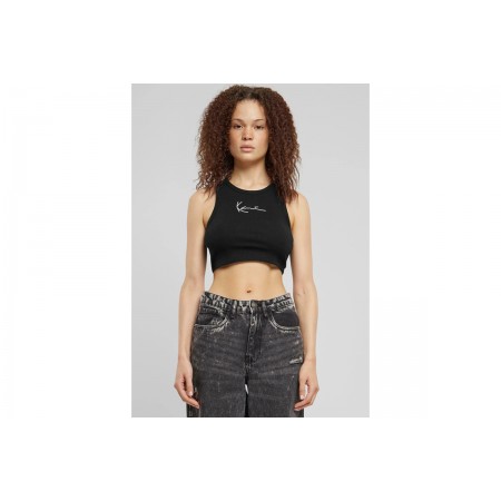 Karl Kani Small Signature Esse Crop Top Αμάνικο Γυναικείο 
