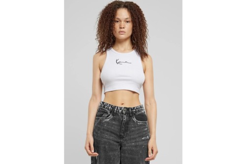 Karl Kani Small Signature Essential Crop Top Αμάνικο Γυναικείο (KW-TP011-002-01)