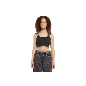 Karl Kani W Small Signature Essential Crop Top Αμάνικο Γυναικείο (KW-TP021-001-01)