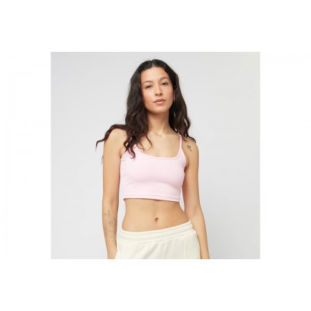 Karl Kani W Small Signature Essential Crop Top Αμάνικο Γυναικείο 