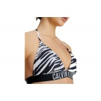 Calvin Klein Fixed Triangle Rp Print Μαγιό Bikini Top (KW0KW02116 0GN)