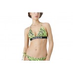 Calvin Klein Triangle Rp Print Μαγιό Bikini Top